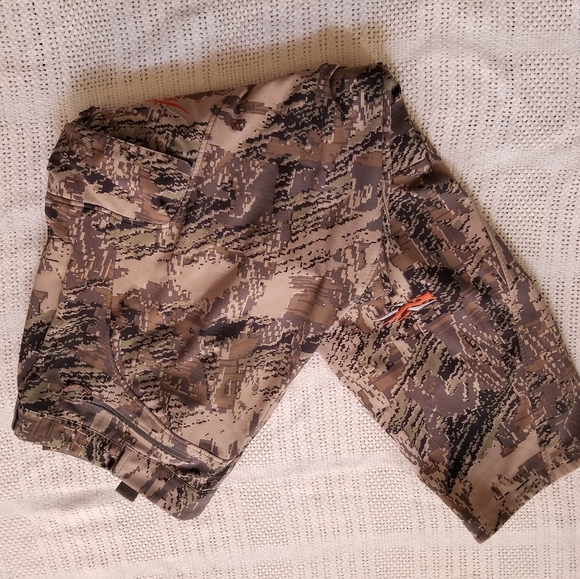 SITKA GEAR OUTDOOR HUNTING CAMOUFLAGE OPTIFADE CARGO PANTS MEN SIZE 40 EUC - Picture 9 of 10